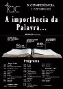 Poster X Conferência Bíblica IQC